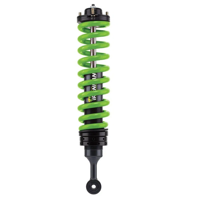 45710FE-ACKTC-PB-P – IRONMAN 4X4 Coil Over Shock Absorber, Non Adjustable Valving 2-1/2 Inch Lift Pigtail Spring Blac...